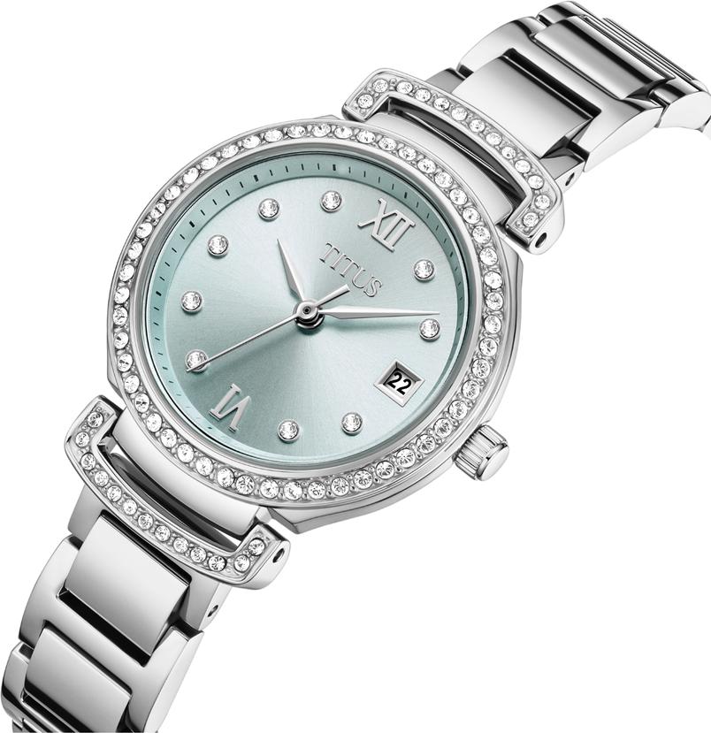 Fair Lady 3 Hands Date Quartz Stainless Steel Watch  W06-03139-012