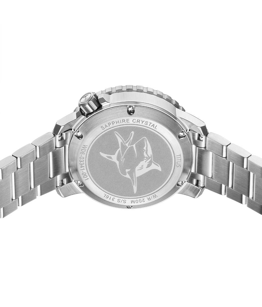 The Cape 3 Hands Date Automatic Stainless Steel Watch W06-03341-001