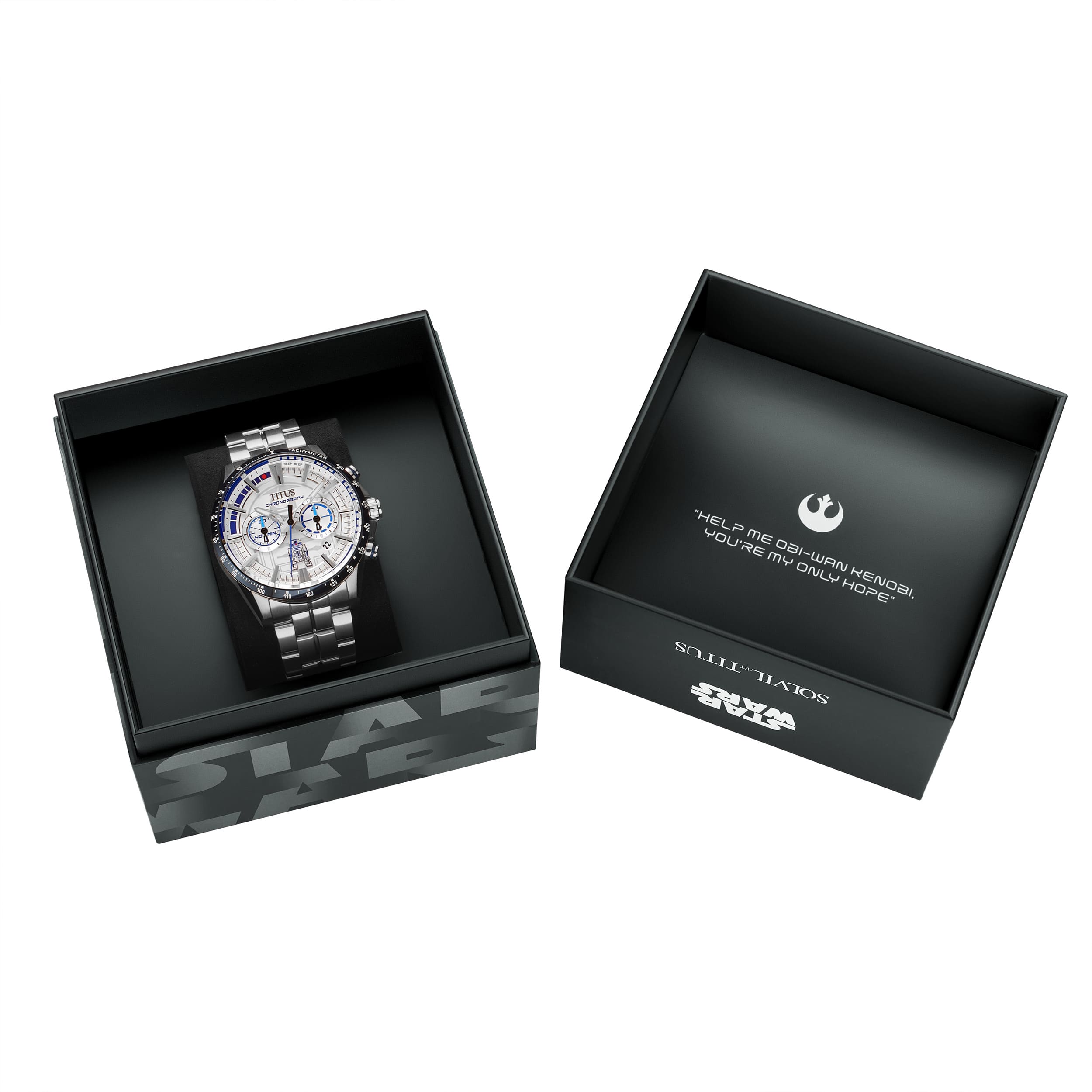 Solvil et Titus x Star Wars Limited Edition Saber R2-D2 Chronograph Watch W06-03365-001