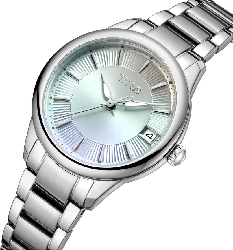 Fair Lady 3 Hands Date Quartz Stainless Steel Watch  W06-03373-001