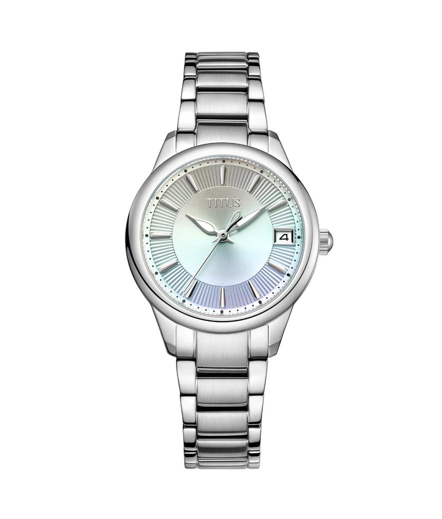 Fair Lady 3 Hands Date Quartz Stainless Steel Watch  W06-03373-001