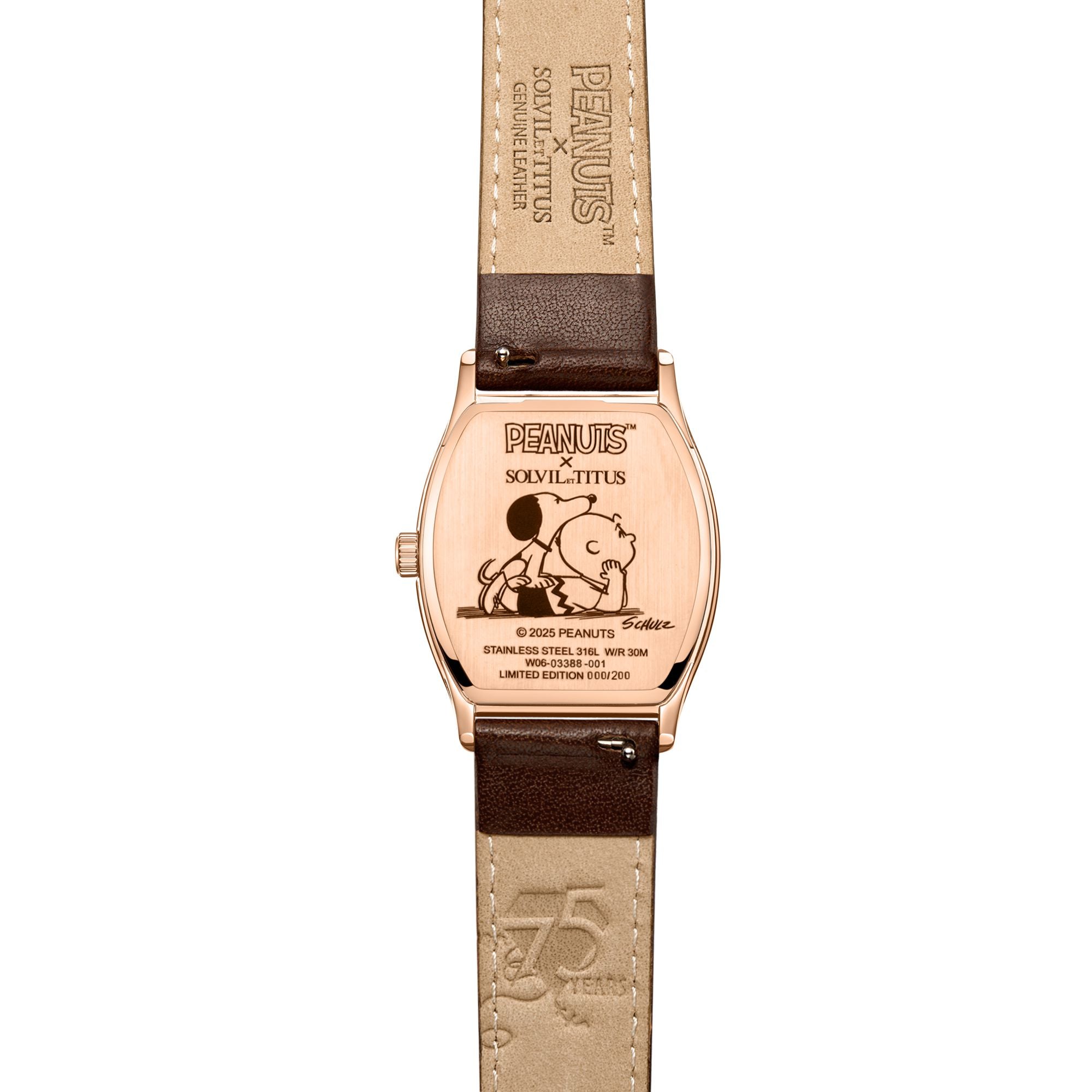 Barista系列《Peanuts 75th Anniversary》限量版多功能腕錶（女裝）（限量200枚） W06-03388-001