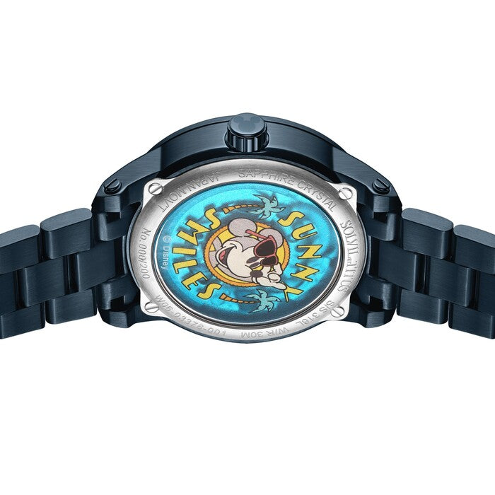 Aspira Collection Mickey Mouse "Catching Wave" Mechanical Skeleton Watch W06-03376-001