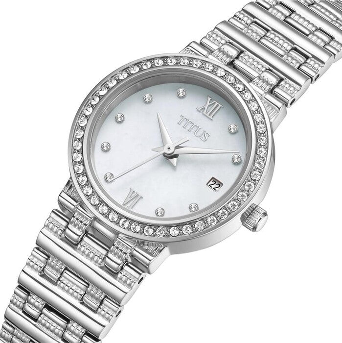 Fair Lady 3 Hands Date Quartz Stainless Steel Watch W06-03320-001