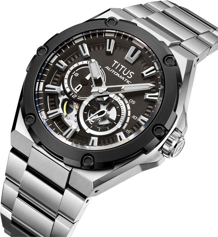 Voyager Multi-Function Automatic Stainless Steel Watch W06-03343-004