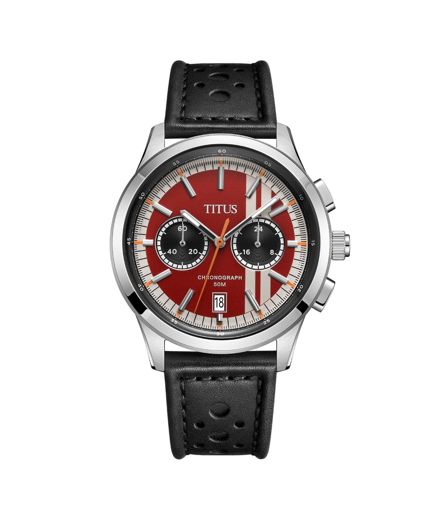 Bravo Chronograph Quartz Leather Watch W06-03236-016