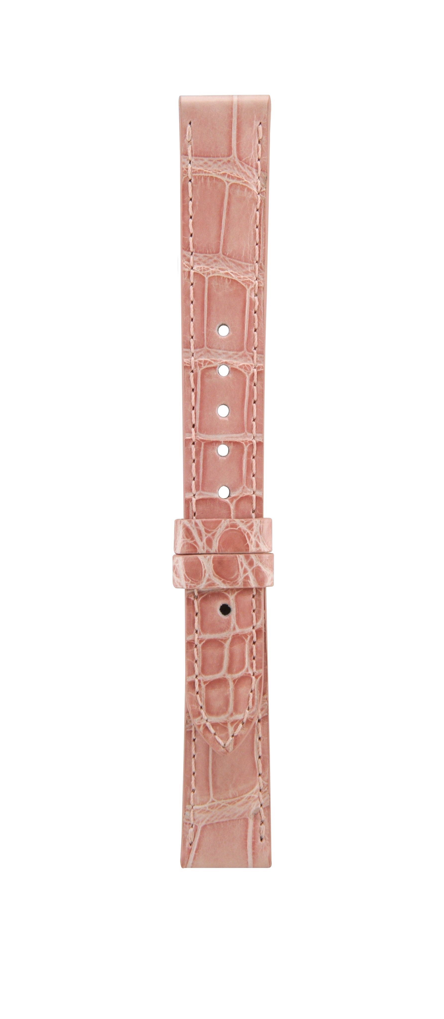 16 mm Light Pink Alligator Leather Watch Strap T06-114-19-071