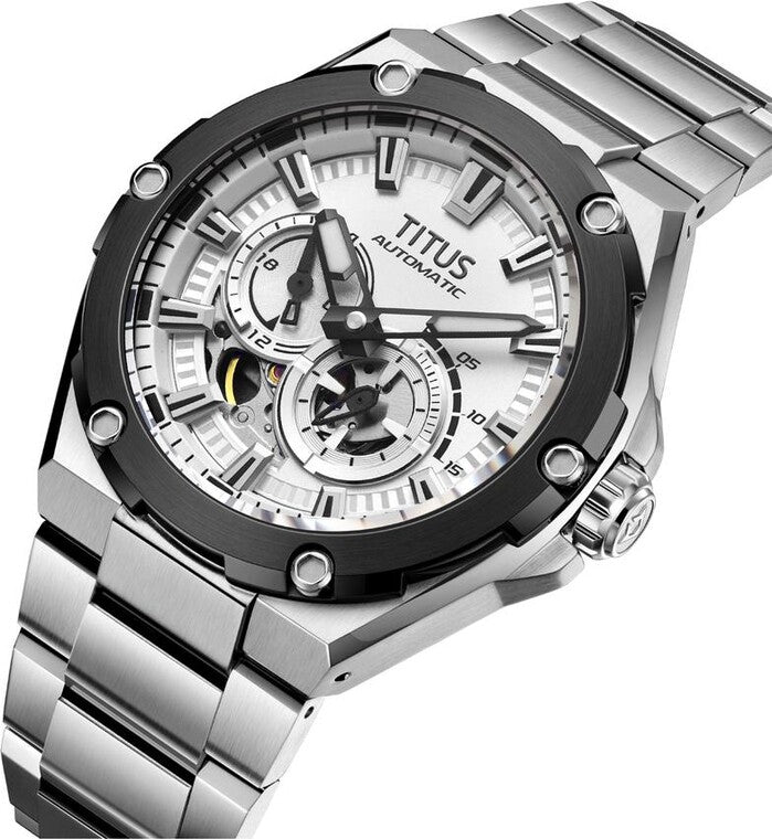 Voyager Multi-Function Automatic Stainless Steel Watch W06-03343-003