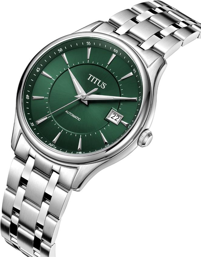 Classic 3 Hands Date Automatic Stainless Steel Watch W06-03272-003