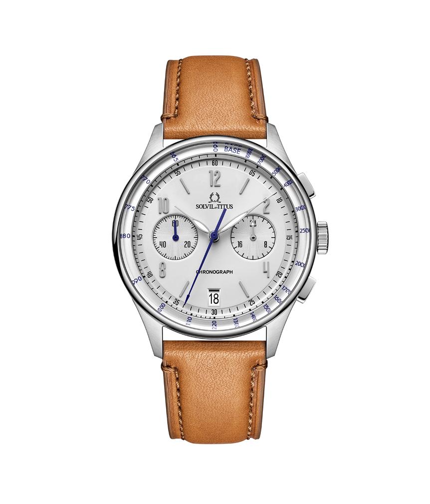 Modernist Chronograph Quartz Leather Watch W06-03276-006