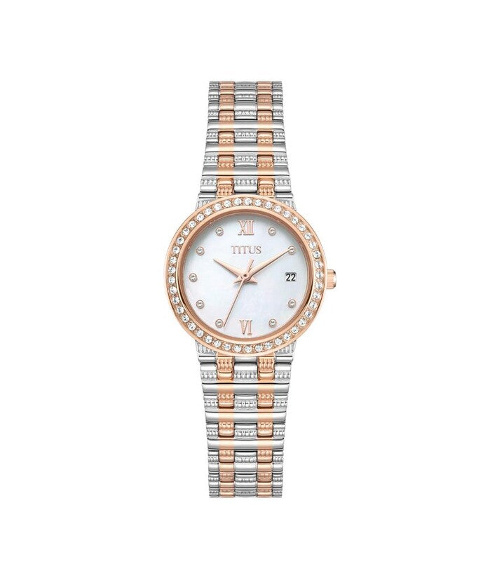 Fair Lady 3 Hands Date Quartz Stainless Steel Watch W06-03320-002