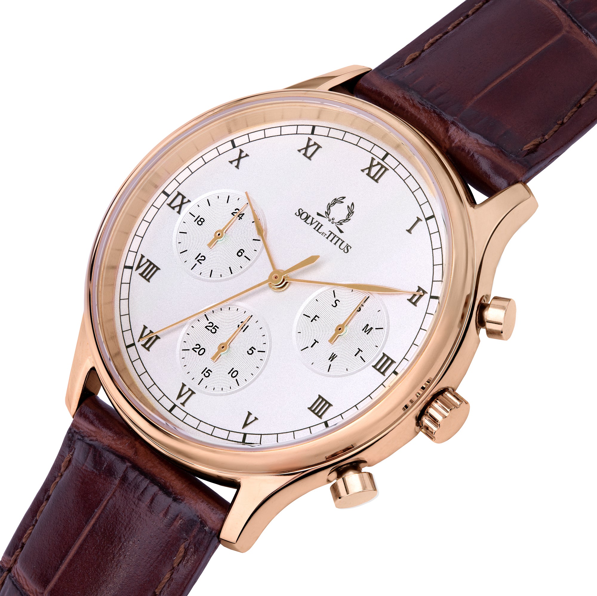 Classicist Multi-Function Quartz Leather Watch W06-03256-003