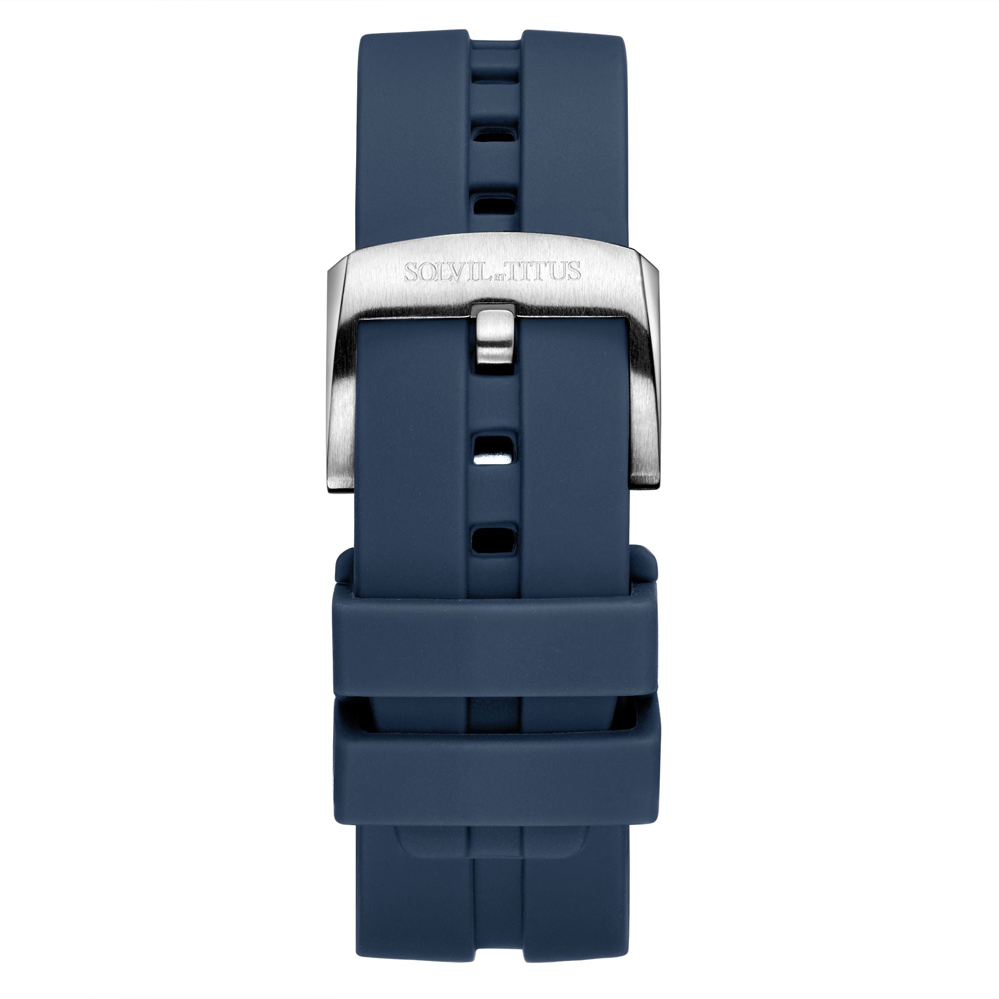 22mm Blue PU Watch Strap T06-01E-79-191