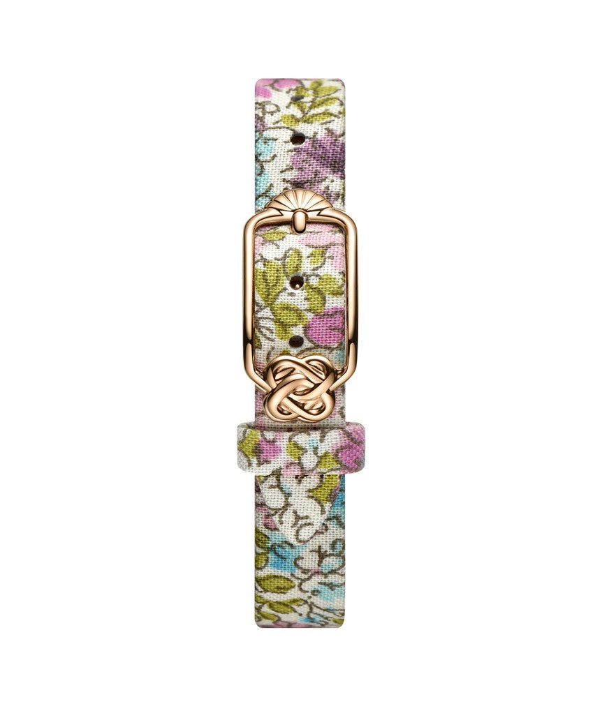 12mm Grape Floral Japanese Fabric Watch Strap T06-07D-32-211