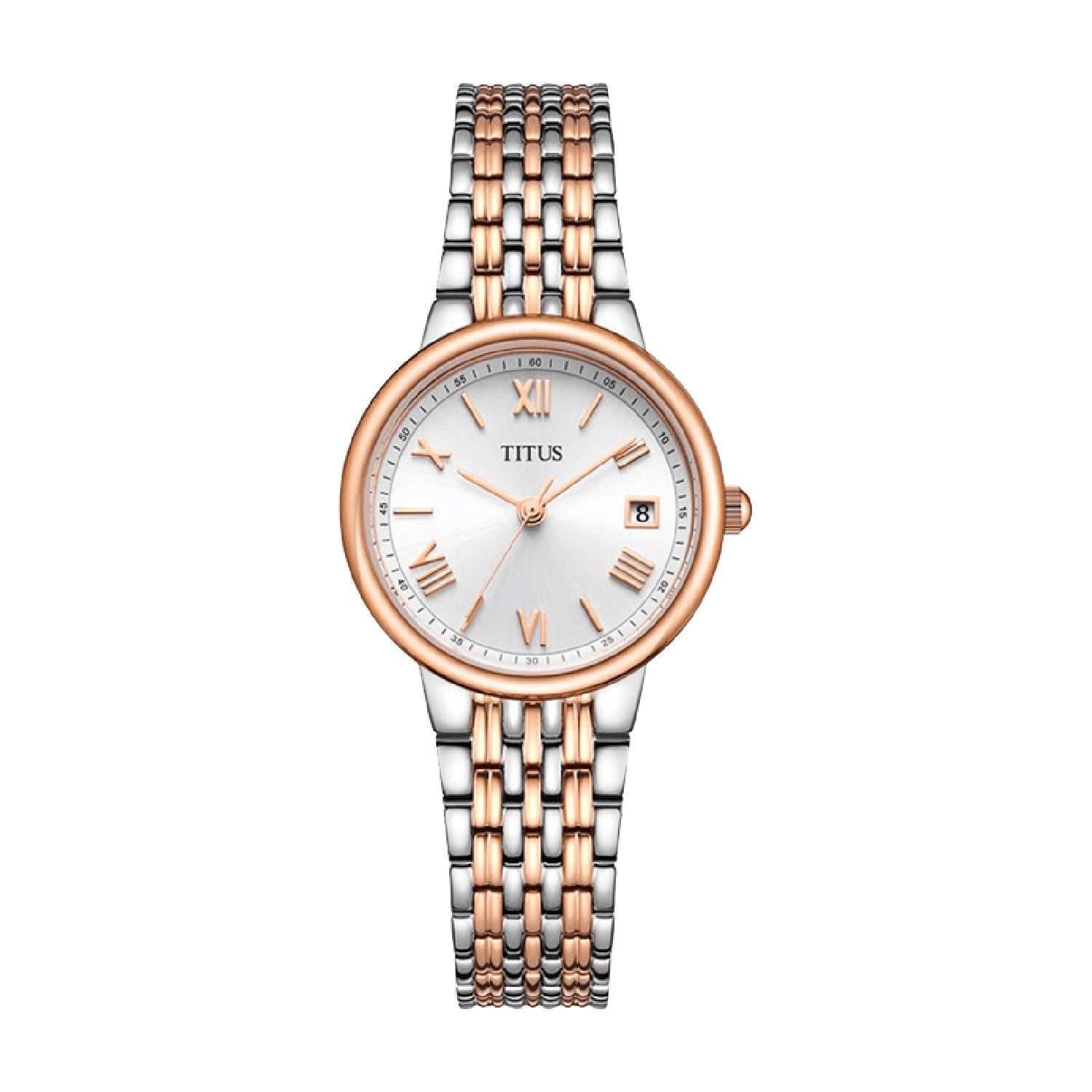 Fair Lady 3 Hands Date Quartz Stainless Steel Watch W06-03025-007