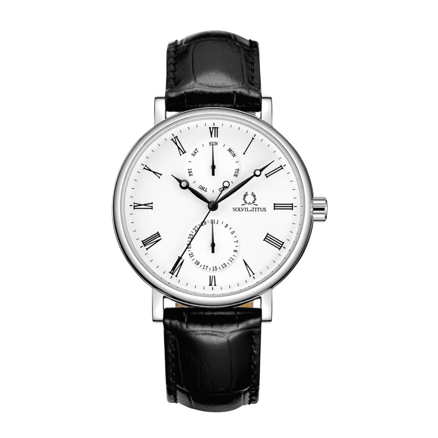 Classicist Multi-Function Quartz Leather Watch W06-03198-001