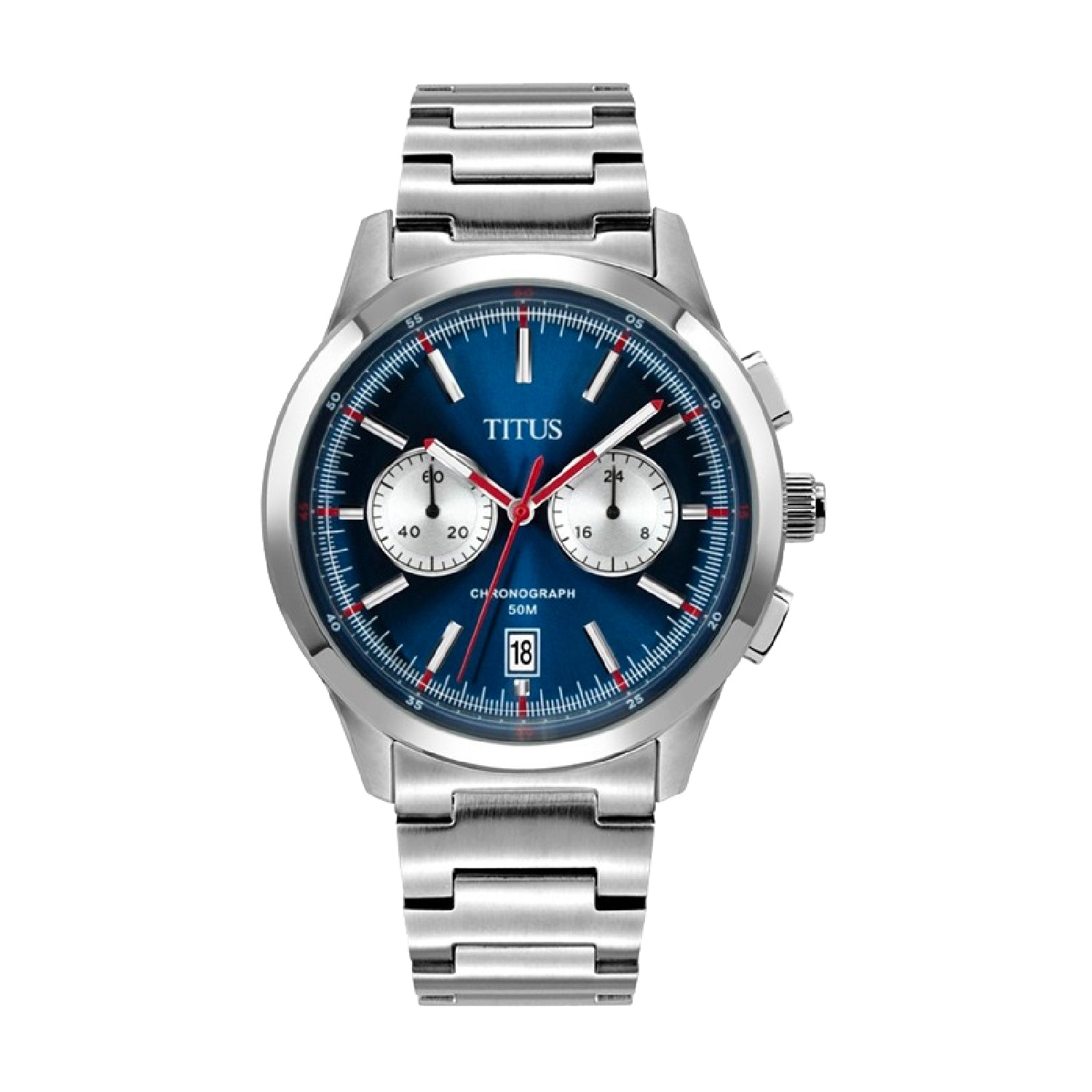 Bravo Chronograph Quartz Stainless Steel Watch W06-03236-002