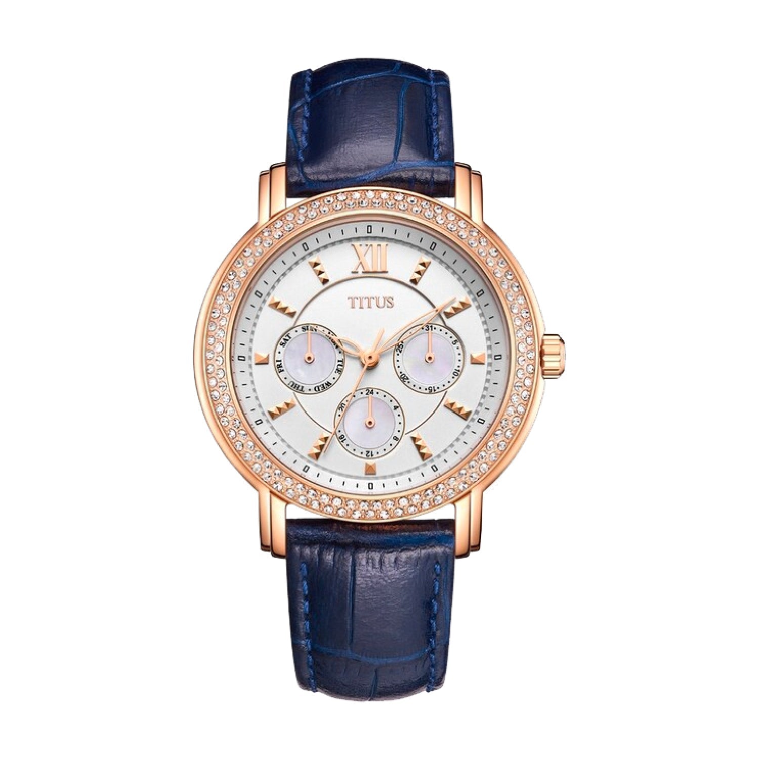 Fashionista Multi-Function Quartz Leather Watch W06-03251-004