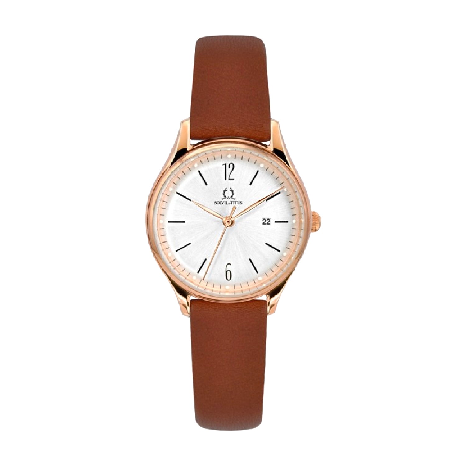 Classicist 3 Hands Date Quartz Leather Watch W06-03253-003