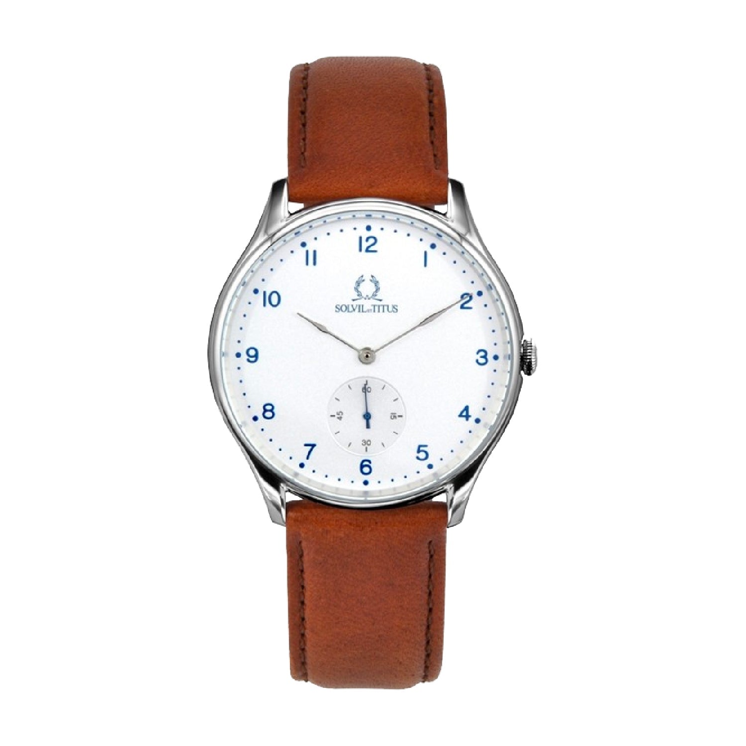 Classicist 2 Hands Small Second Quartz Leather Watch W06-03254-002