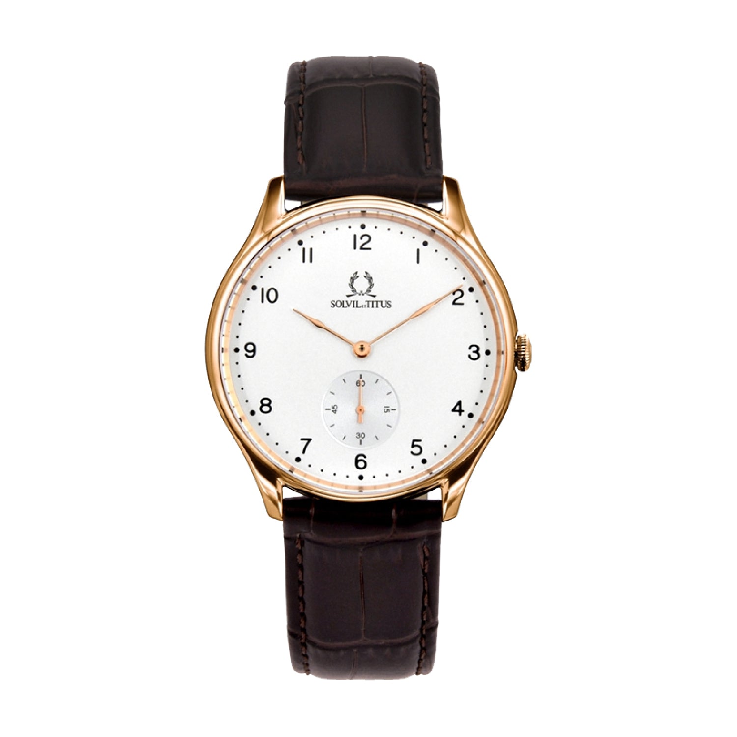 Classicist 2 Hands Small Second Quartz Leather Watch W06-03254-003