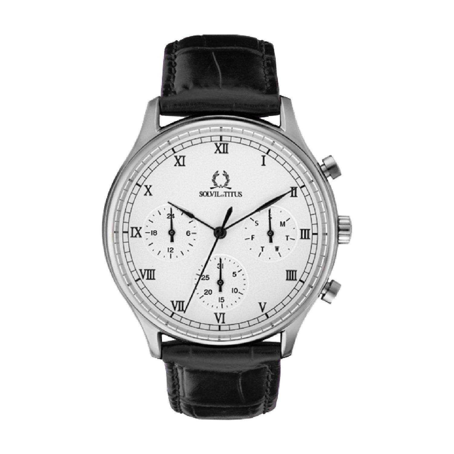 Classicist Multi-Function Quartz Leather Watch W06-03256-001