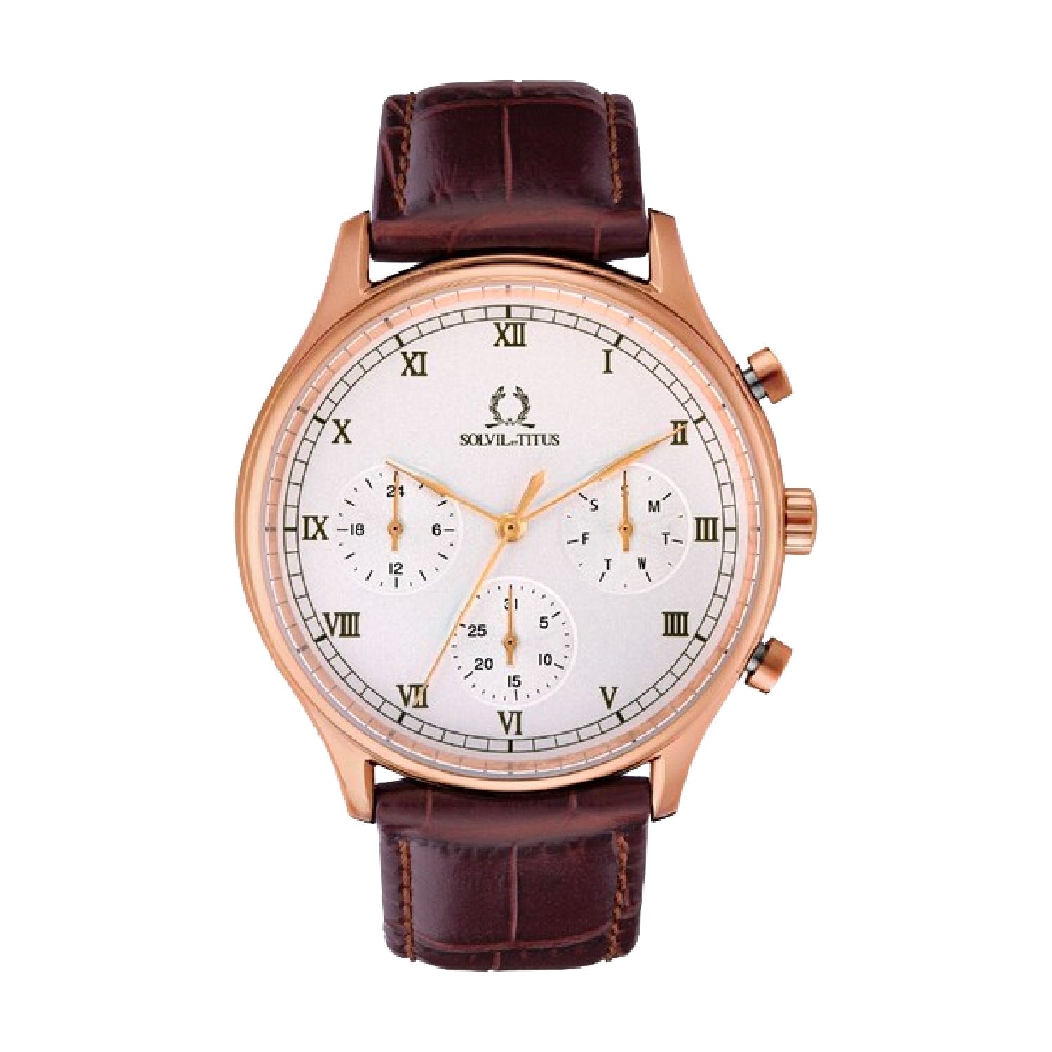 Classicist Multi-Function Quartz Leather Watch W06-03256-003