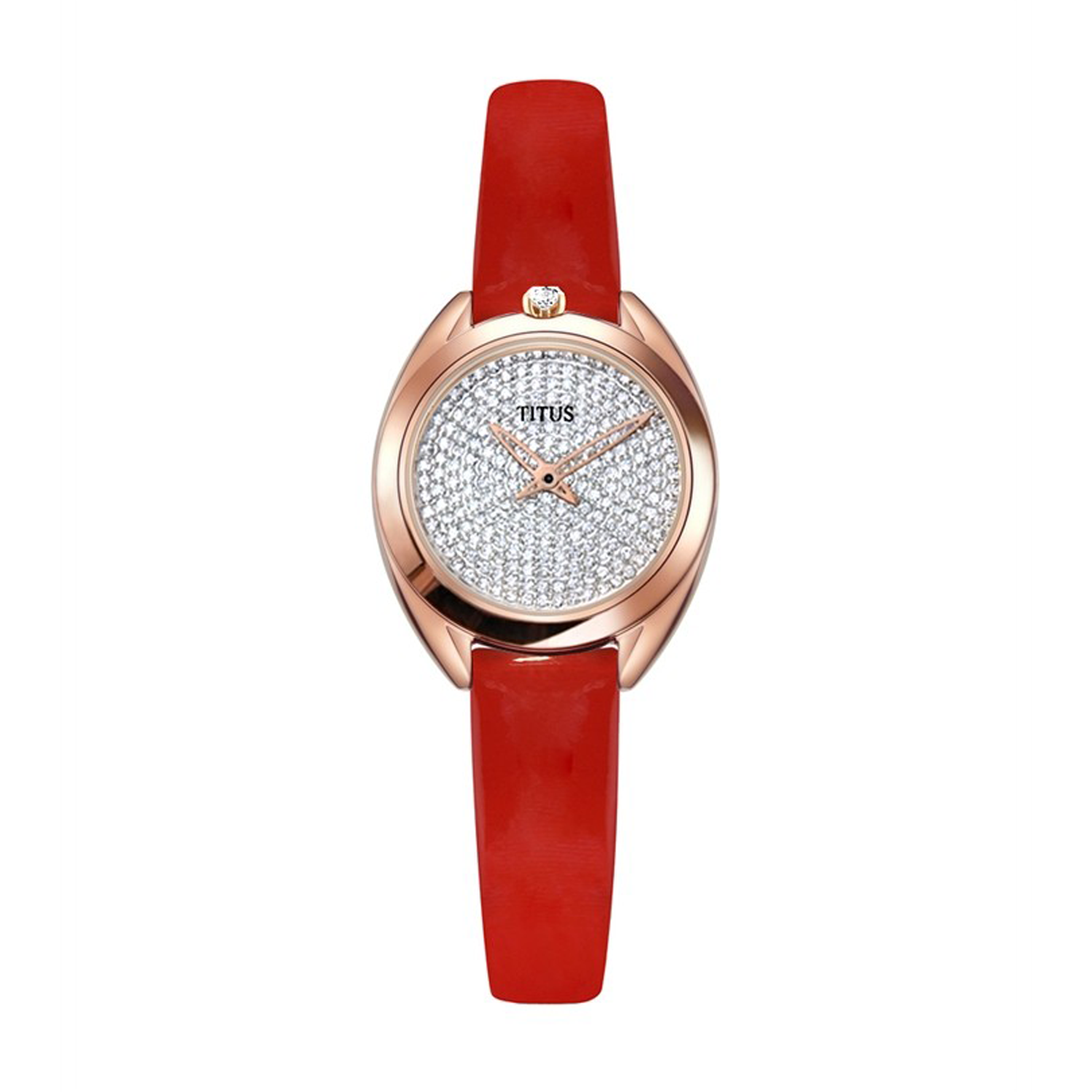 Ring & Knot 2 Hands Quartz Leather Watch W06-03260-002