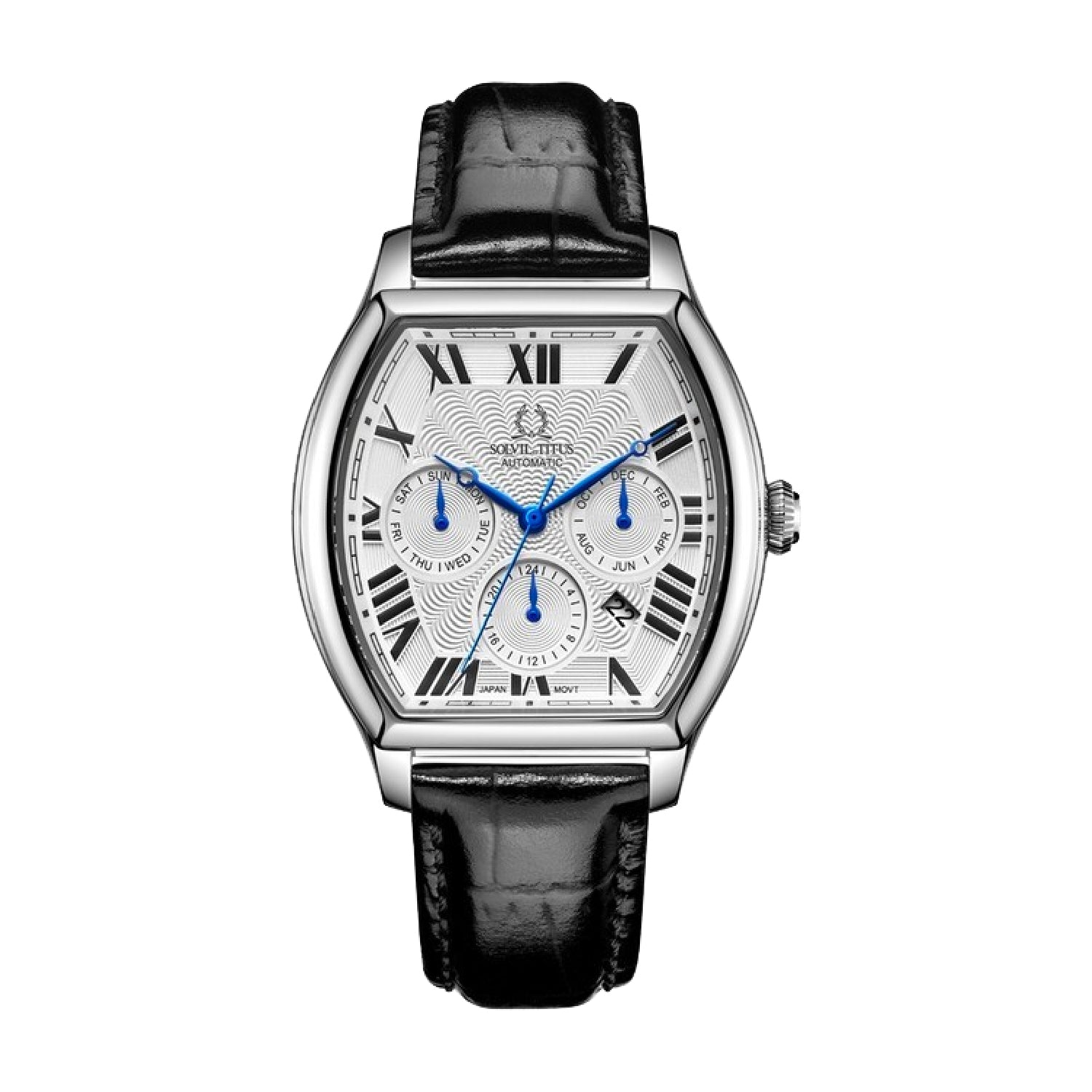 Barrique Multi-Function Mechanical Leather Watch W06-03267-001