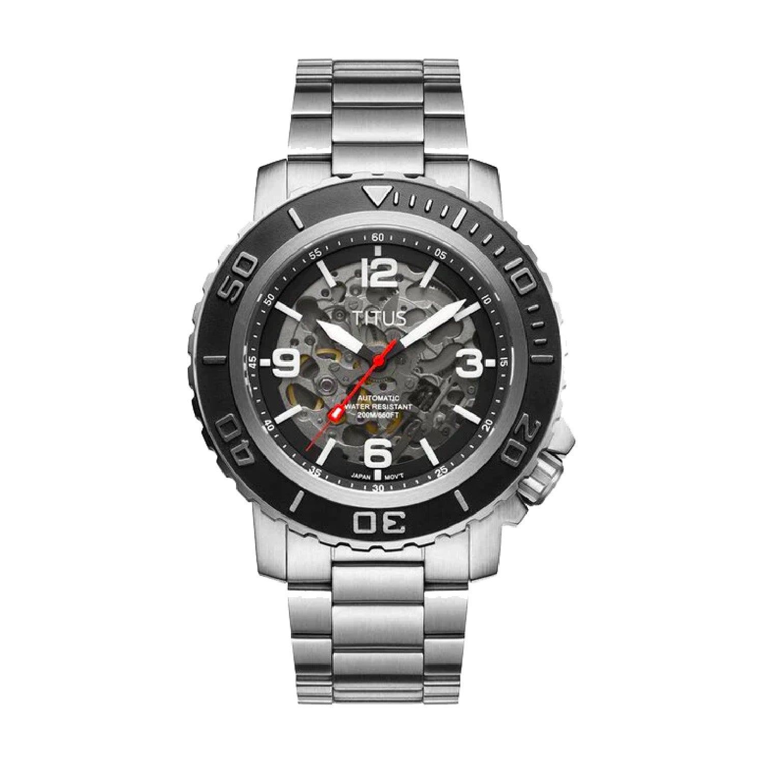 The Cape 3 Hands Mechanical Stainless Steel Watch W06-03279-001