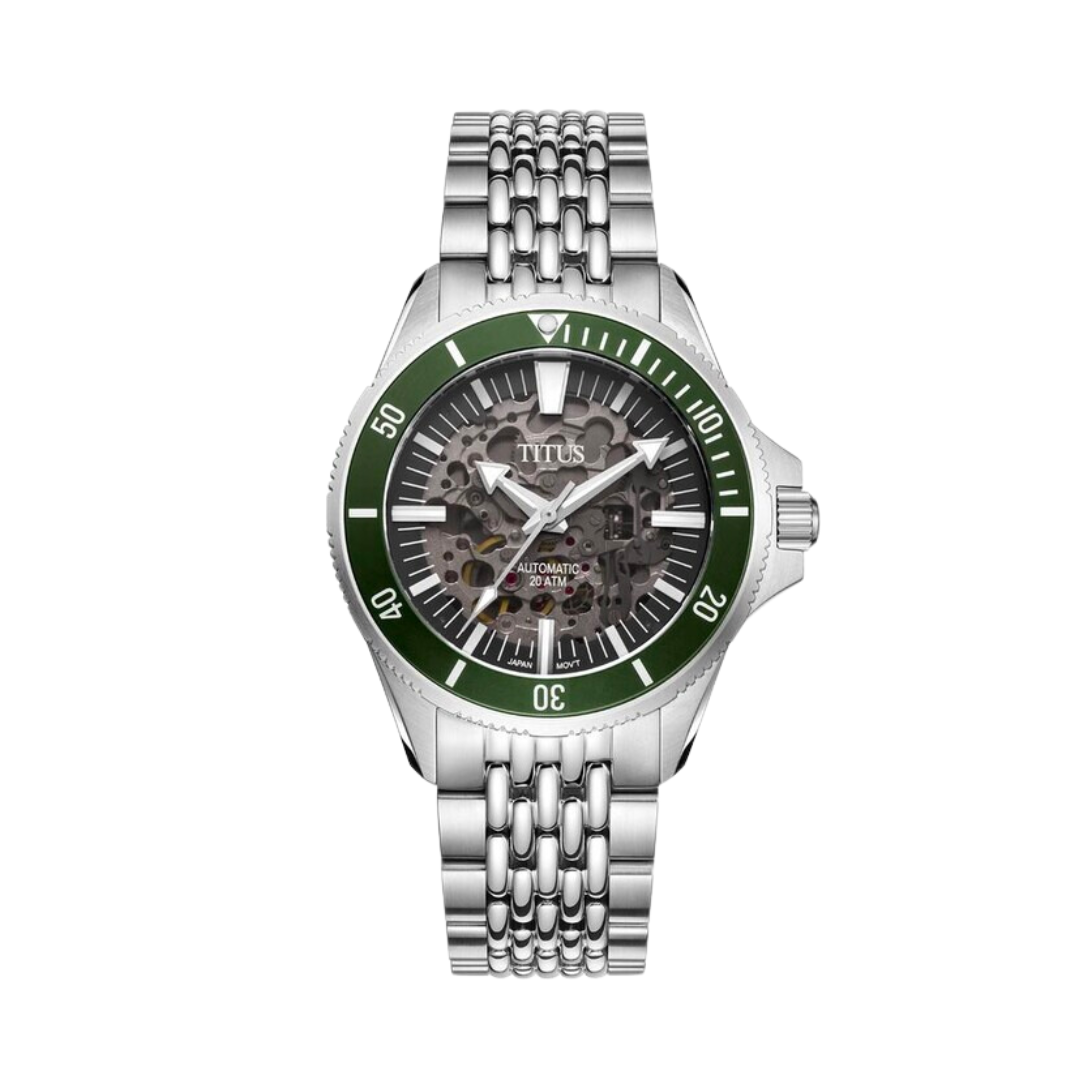 Valor 3 Hands Automatic Stainless Steel Watch W06-03296-004